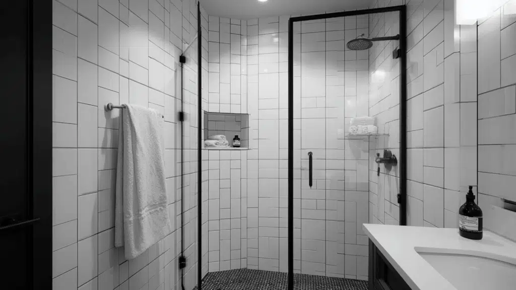 black and white contrast scheme