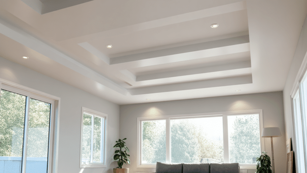 ceiling perimeter beam trim
