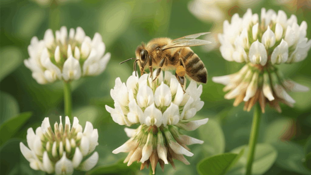 clover pollination