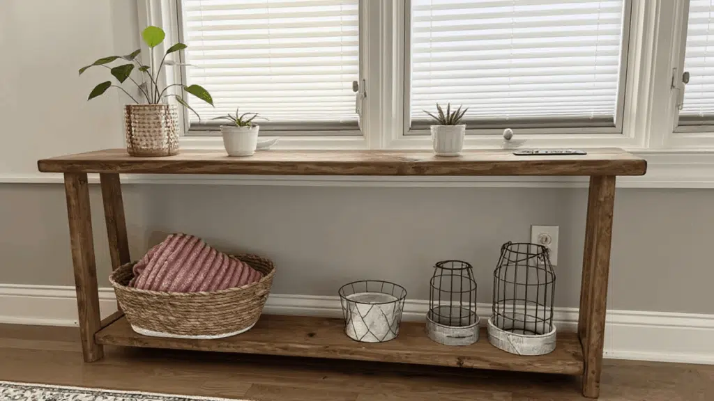 console dressing table interior design