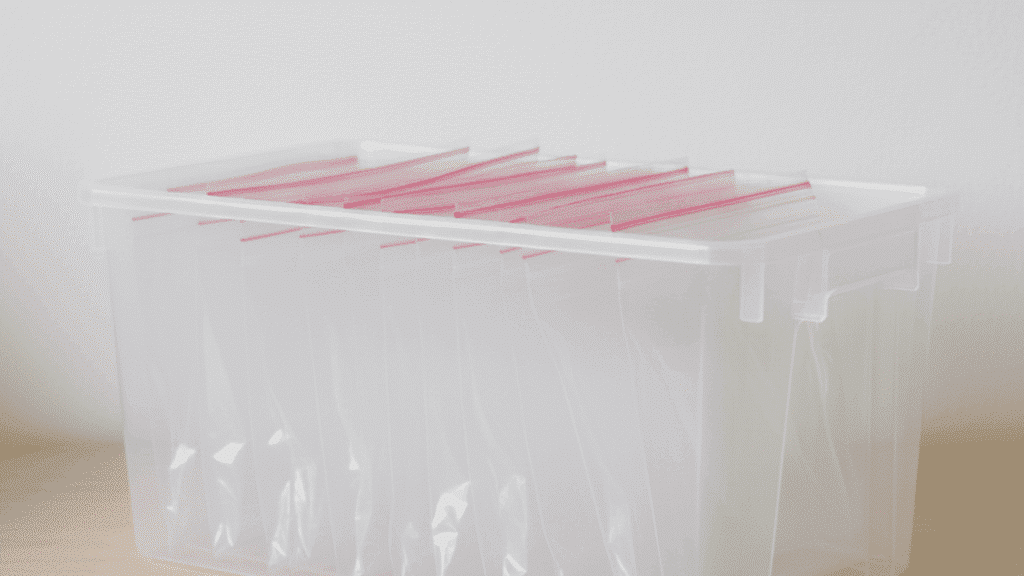 container and bag pouches