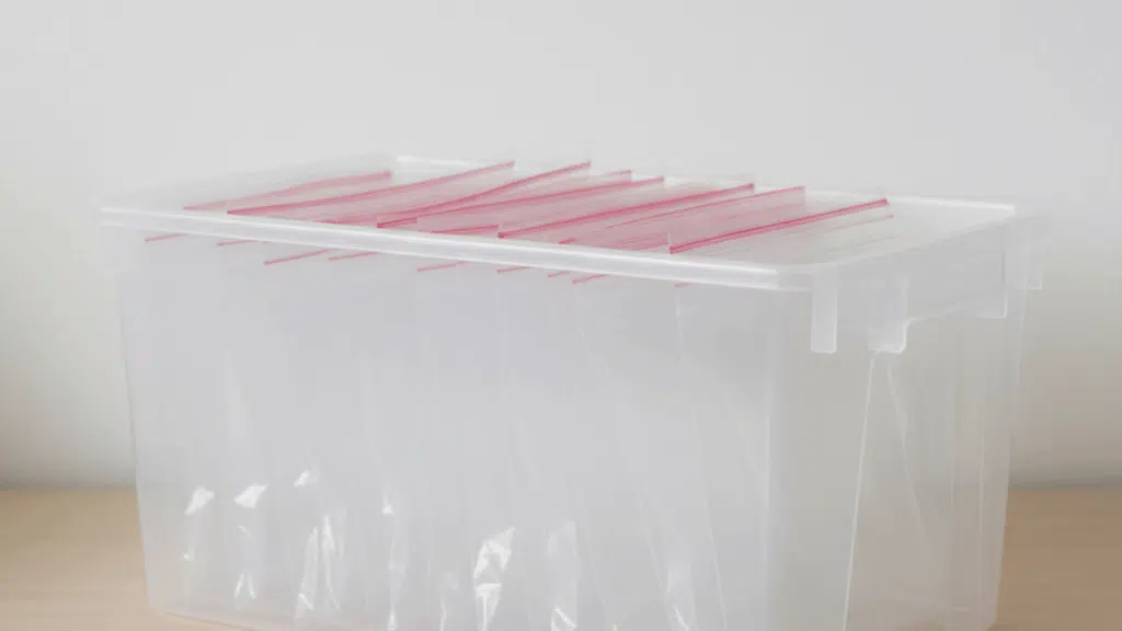 container and bag pouches