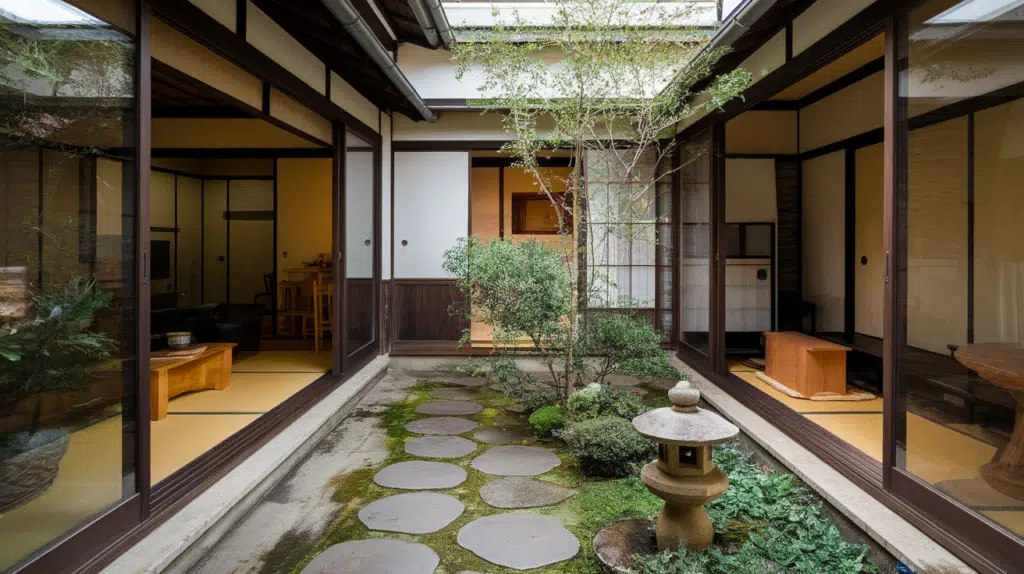 courtyard homes that bring light indoors japanese style house