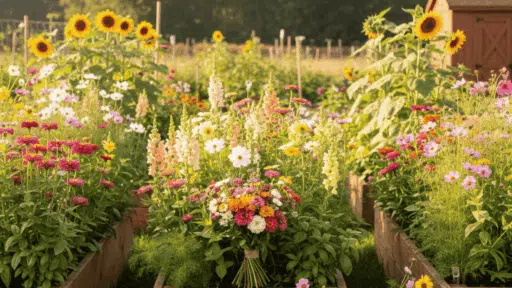 cut flower garden
