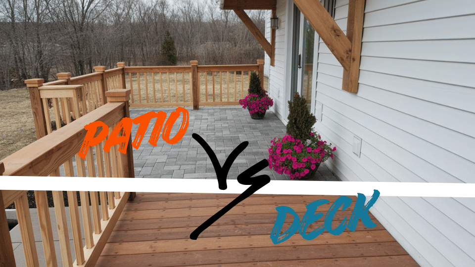 deck vs patio key differences