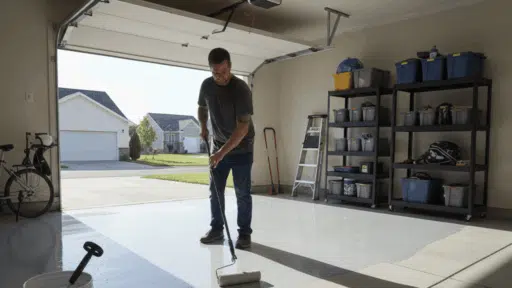 diy epoxy garage floor