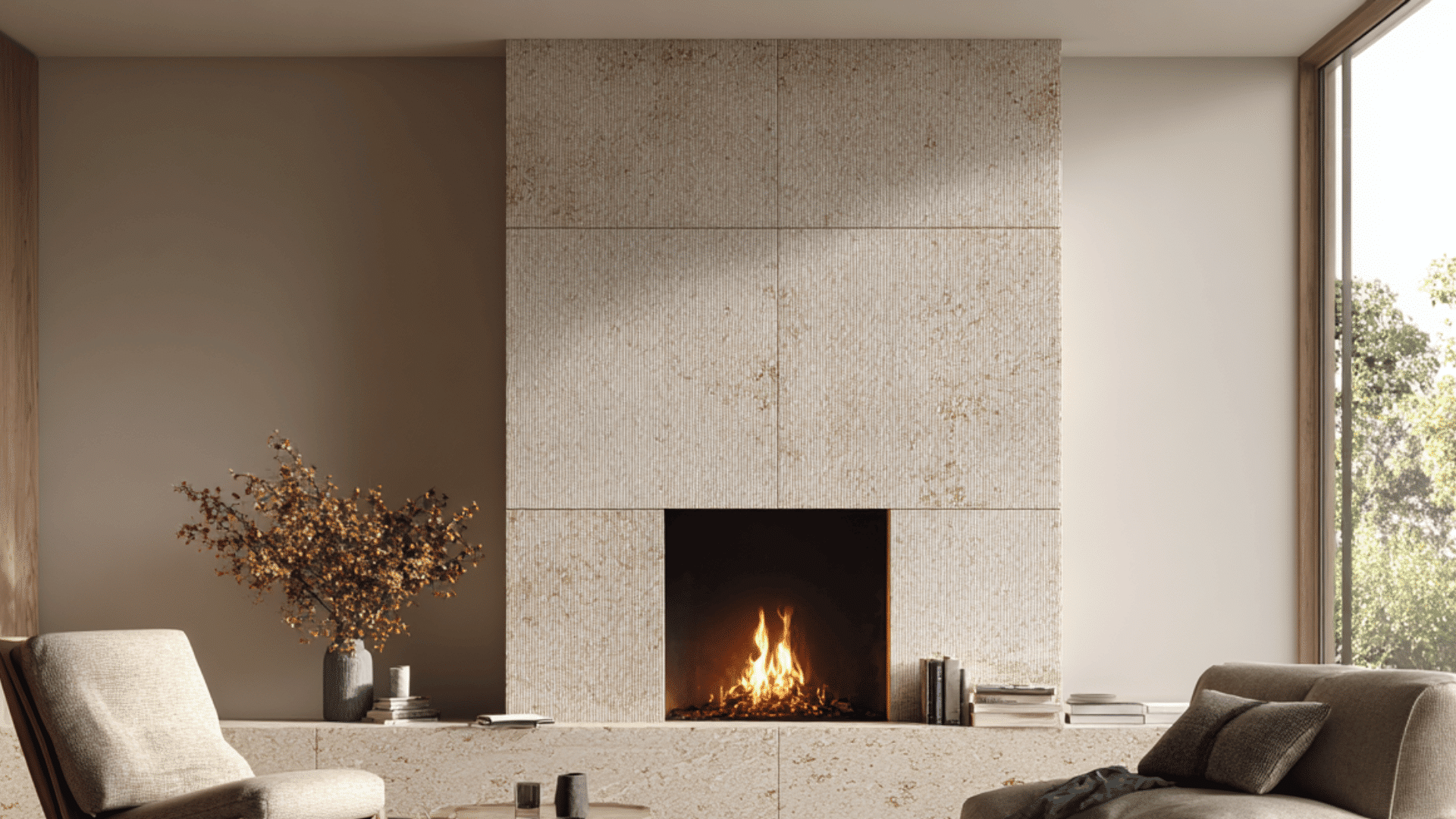 fireplace tile ideas