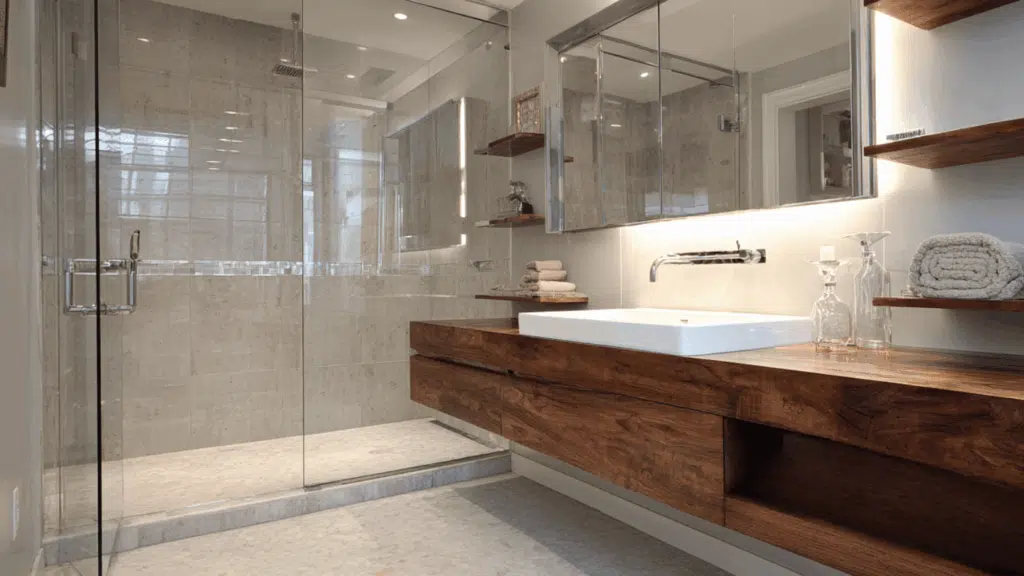 floating vanity design