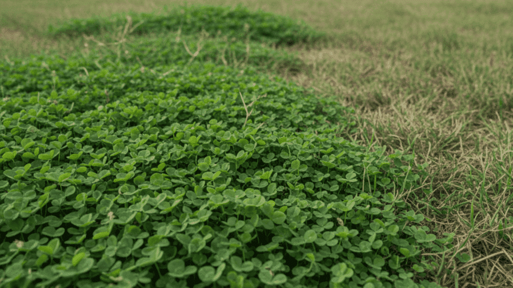 greener in poor soil