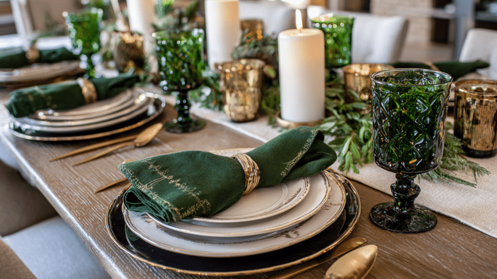 holiday setting