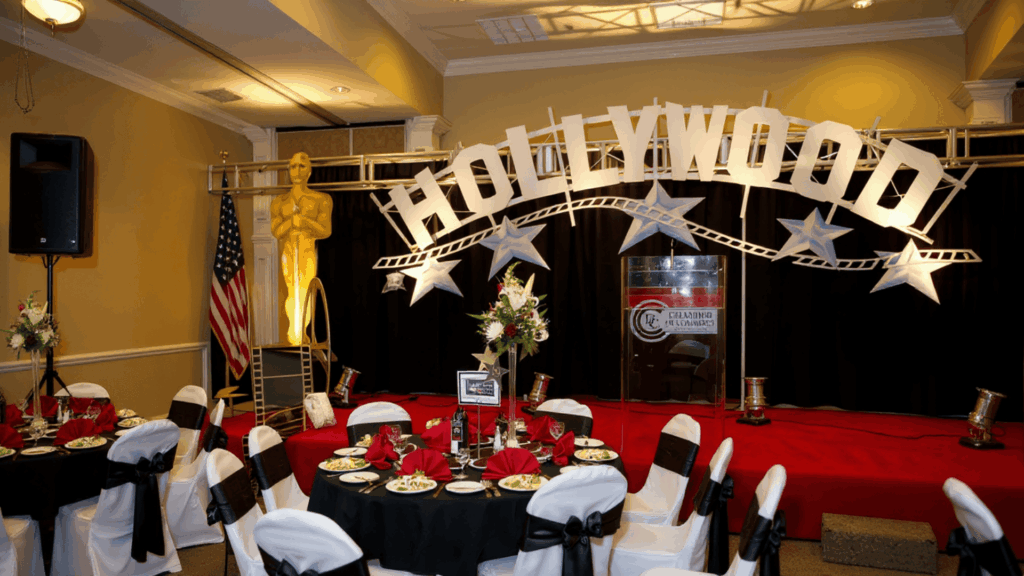 hollywood glam party idea