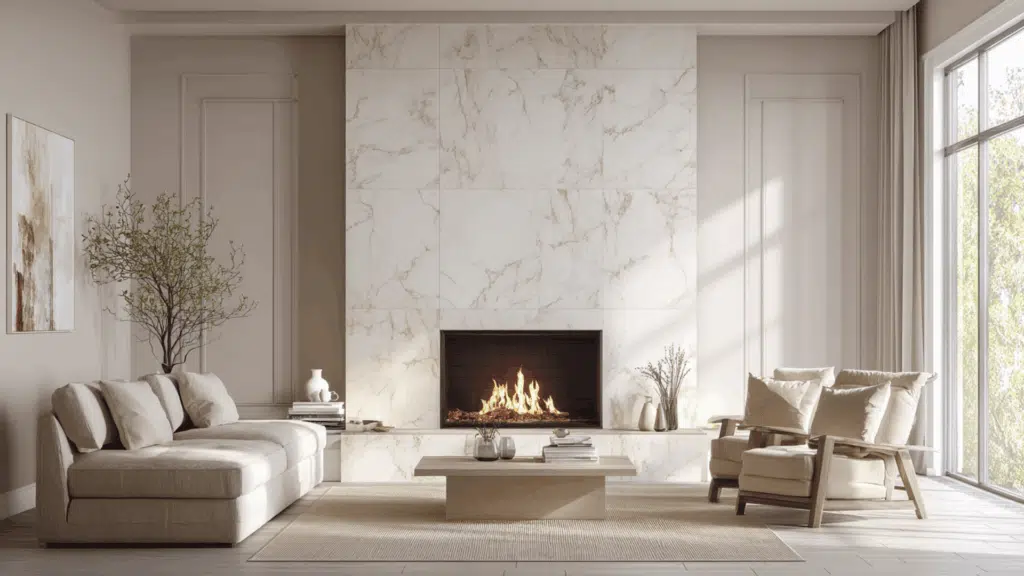 honed carrara marble tile