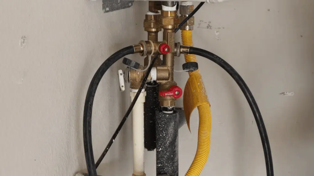 hose to flush valves