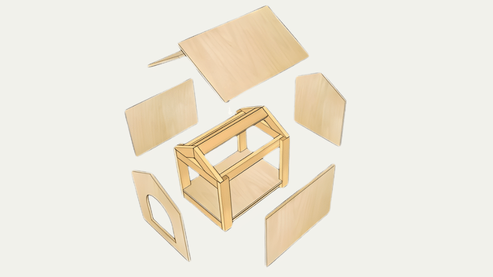 how to build a dog house