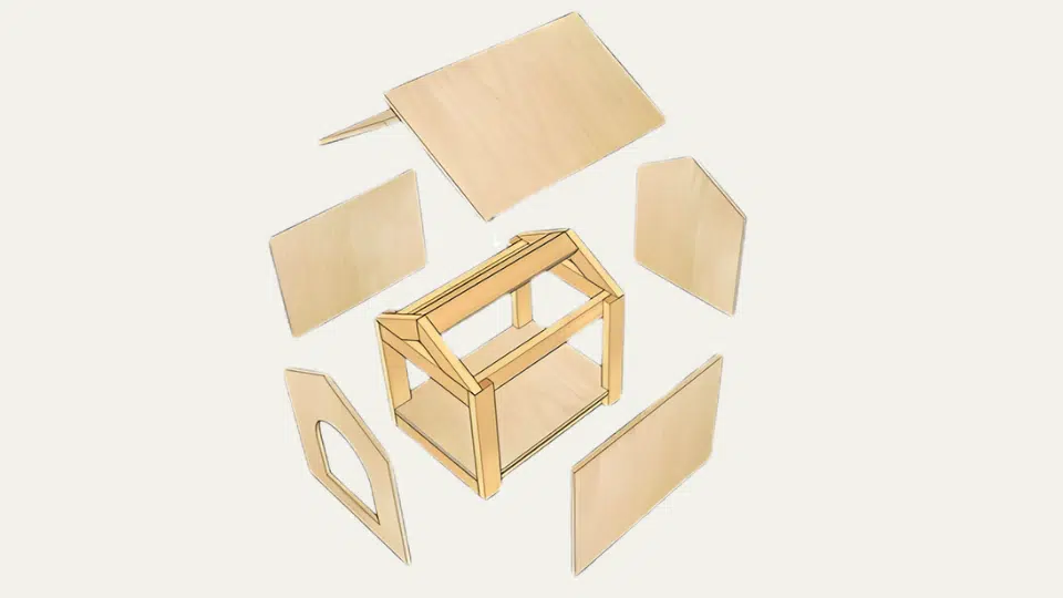 how to build a dog house