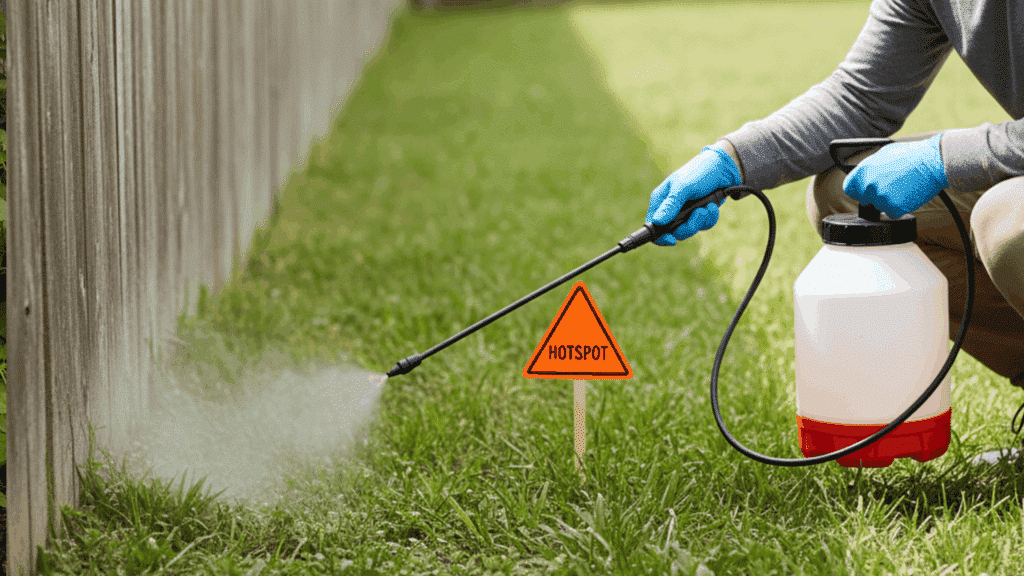 inorganic chigger control