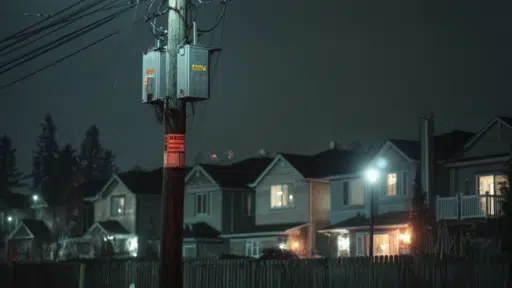 lights flickering in house