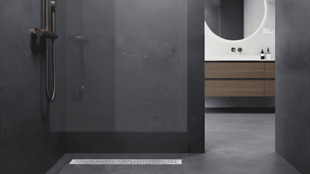 linear shower drain