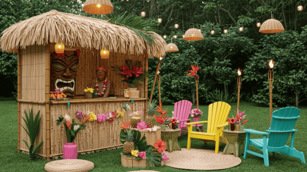 luau theme party ideas