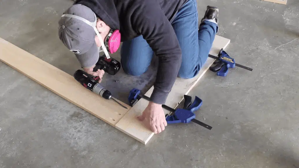 make the door frame