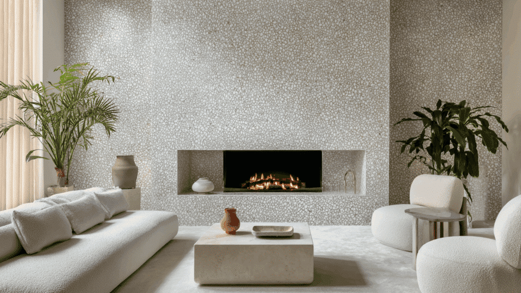 micro terrazzo mosaic