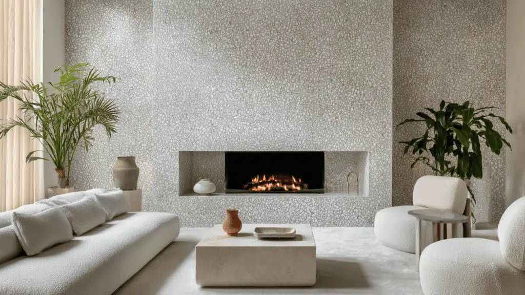 micro terrazzo mosaic