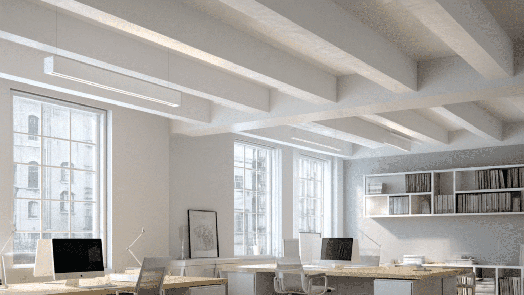 minimalist beams with sleek edges