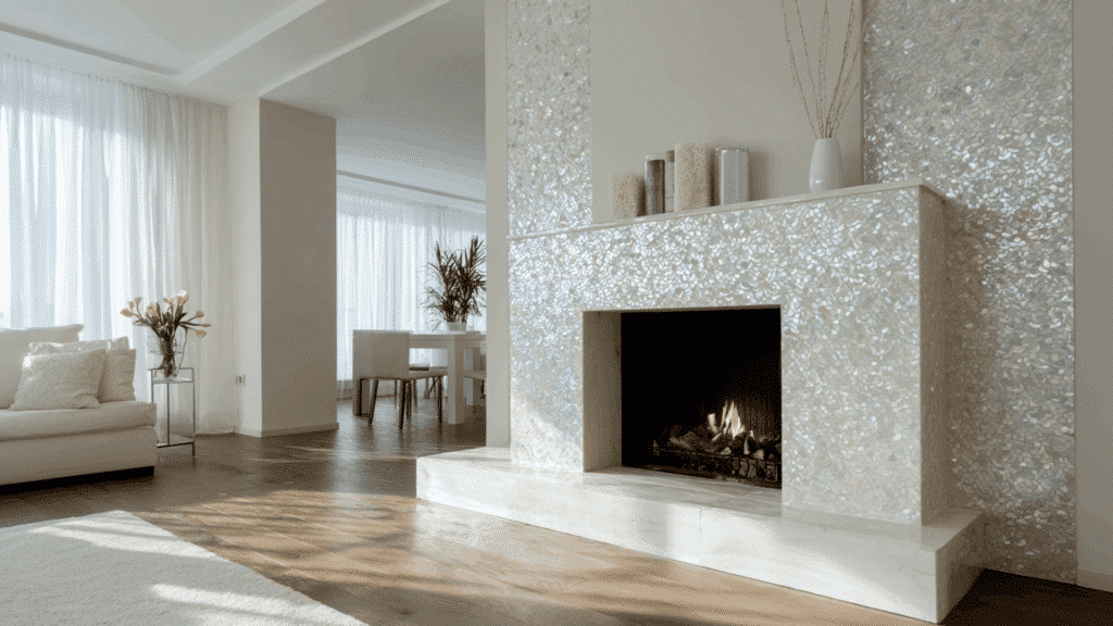 mother of pearl mosaic tile