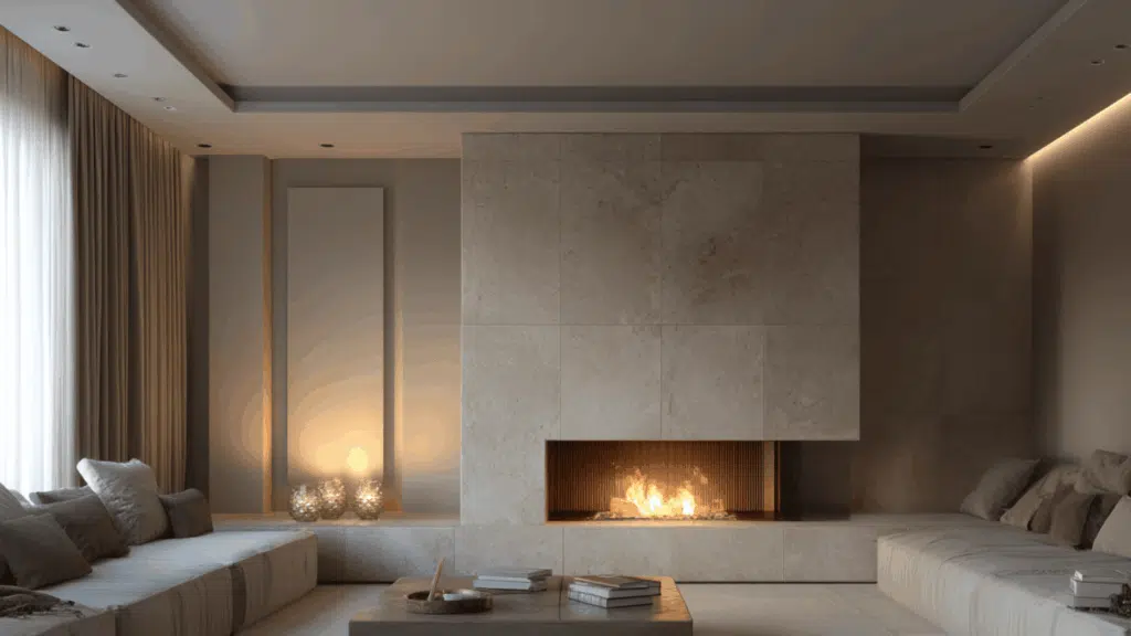 neutral ceramic tile