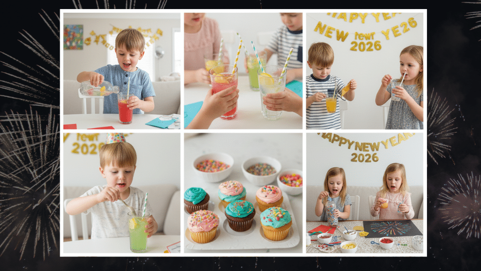 new year food and snack activities for kids