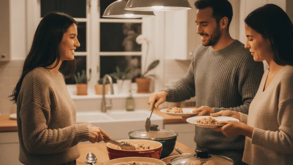 new year group potluck