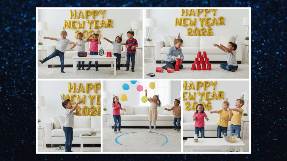 new year party games for kids
