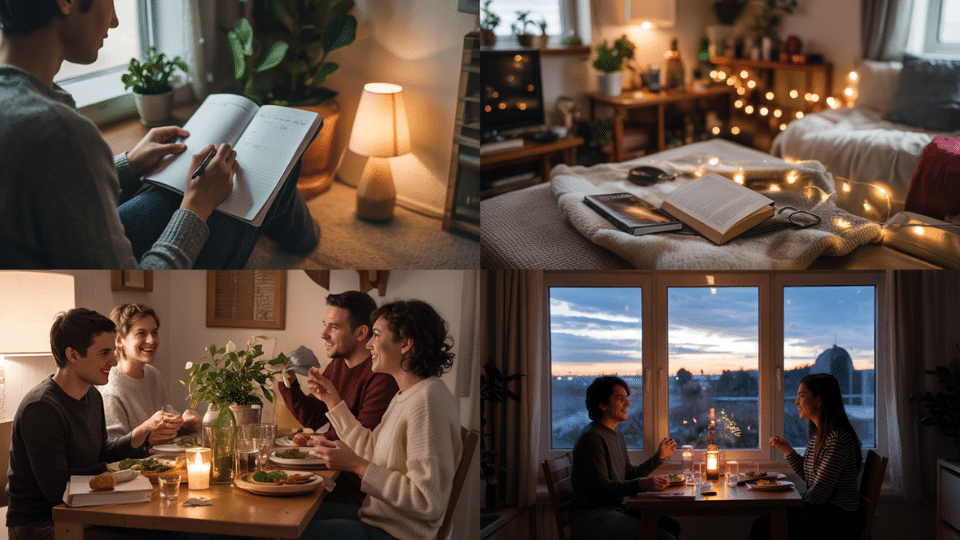 new years eve simple activities collage