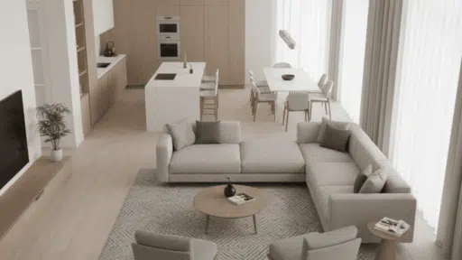 open floor plan ideas