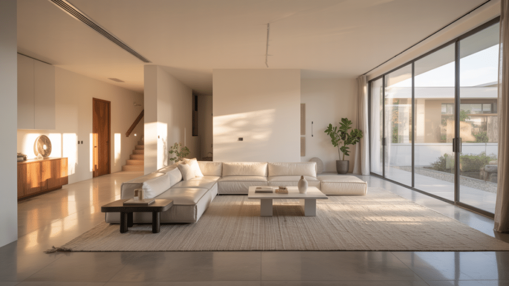 open layout entryway