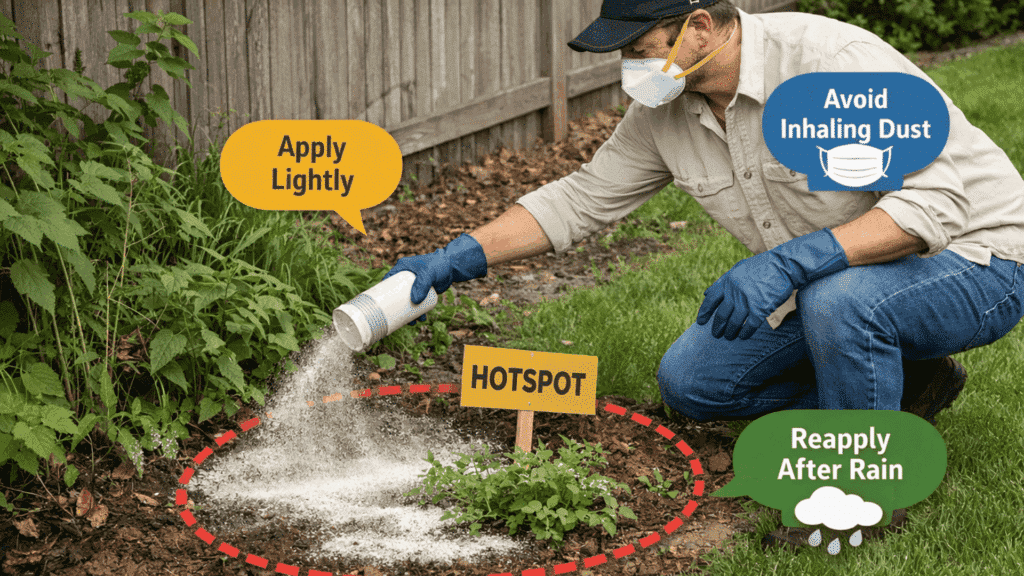 organic chigger control