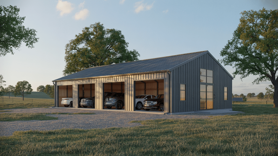 oversized garage barndominium