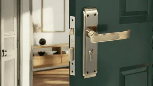 parts of a door lock