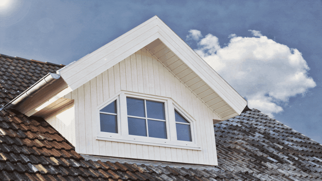 pedimented dormer windows
