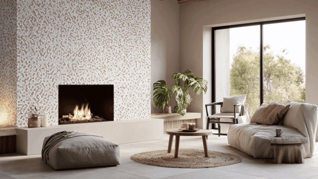 penny round porcelain tile