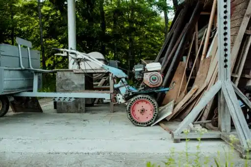 Old storage sheds