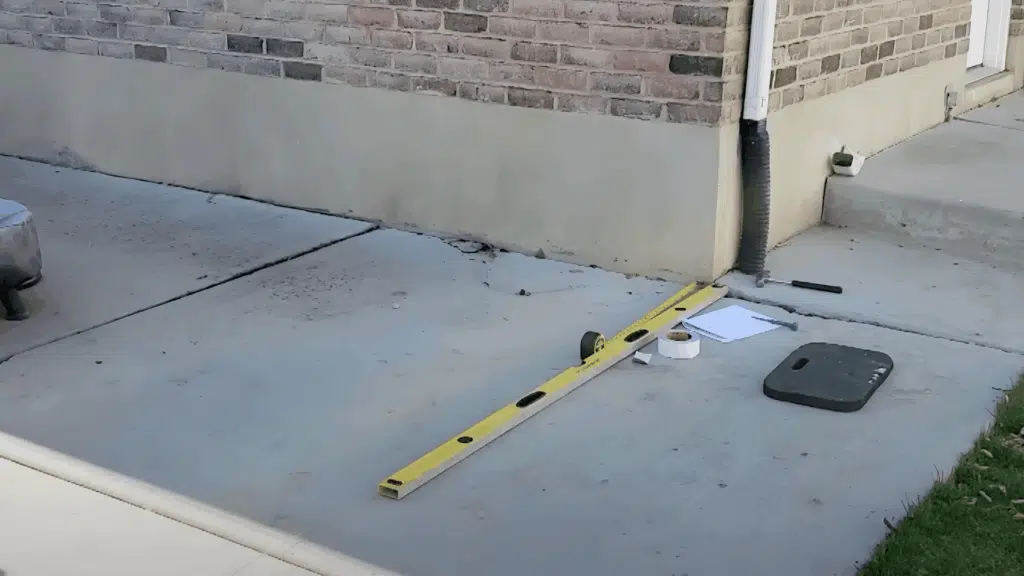 plan the pergola and prepare the layout