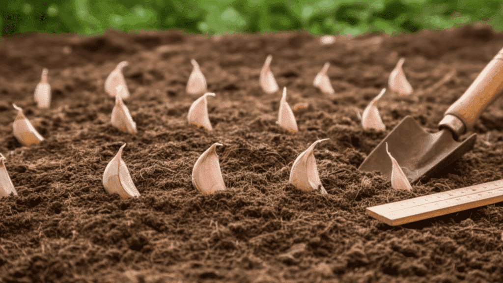 planted-garlic