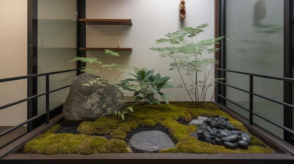 pocket gardens that fit any layout japanese style house