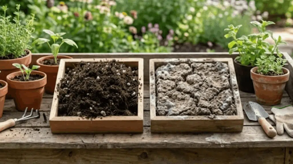potting soil going bad