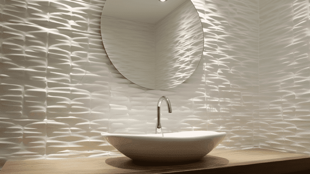 ribbed or three d wall panels