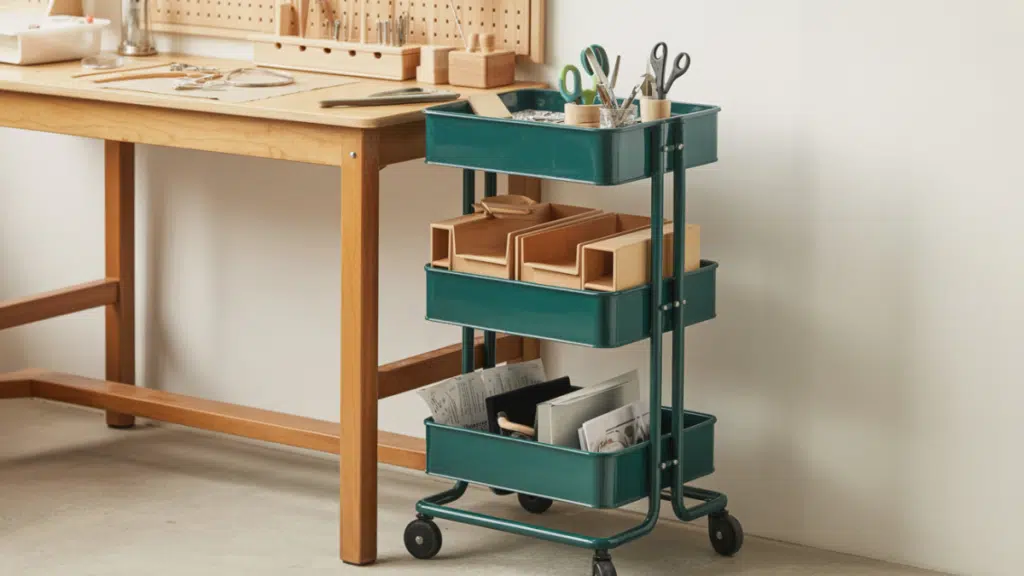rolling cart storage