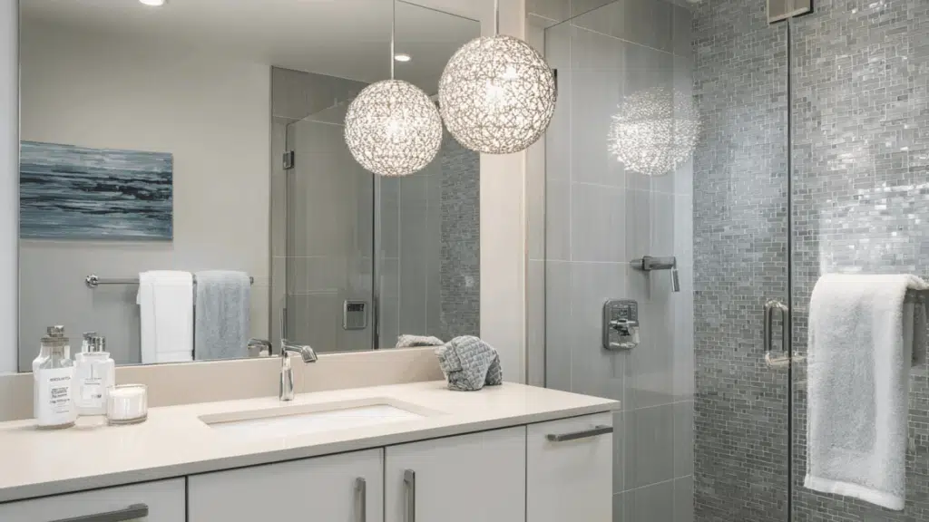 sculptural or statement pendant lighting