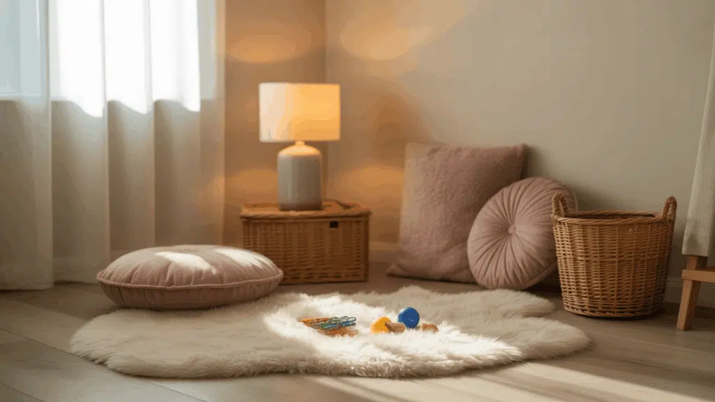 sensory calming corner