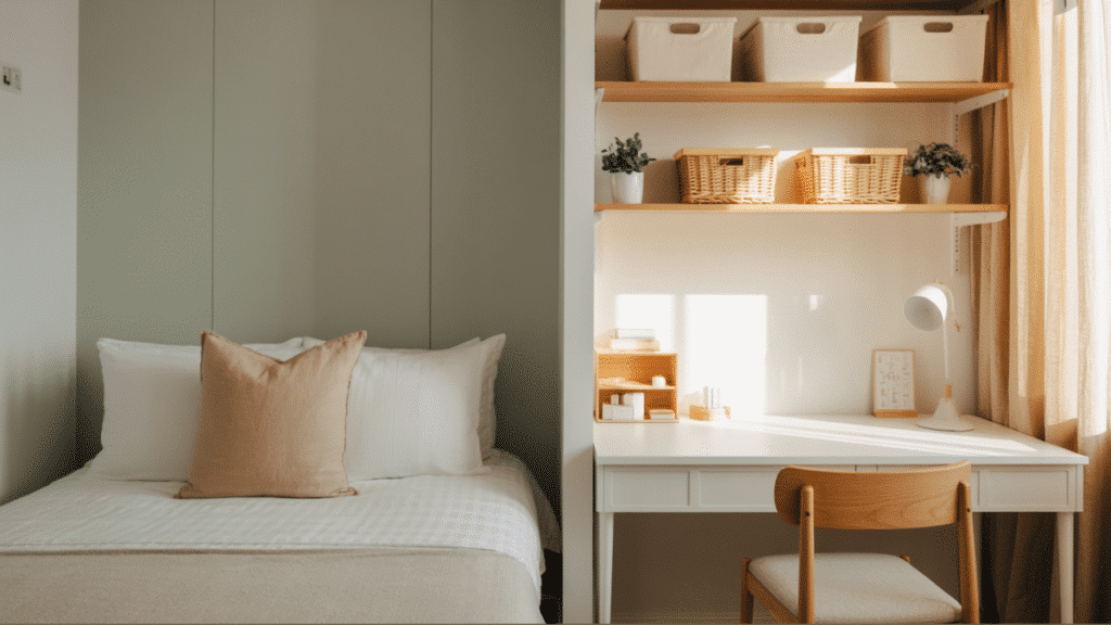 shared guest room craft layout